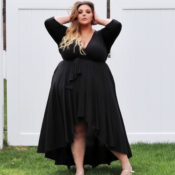 Plus Size ‘Goddess’ High Low Dress - Picture 2 of 7